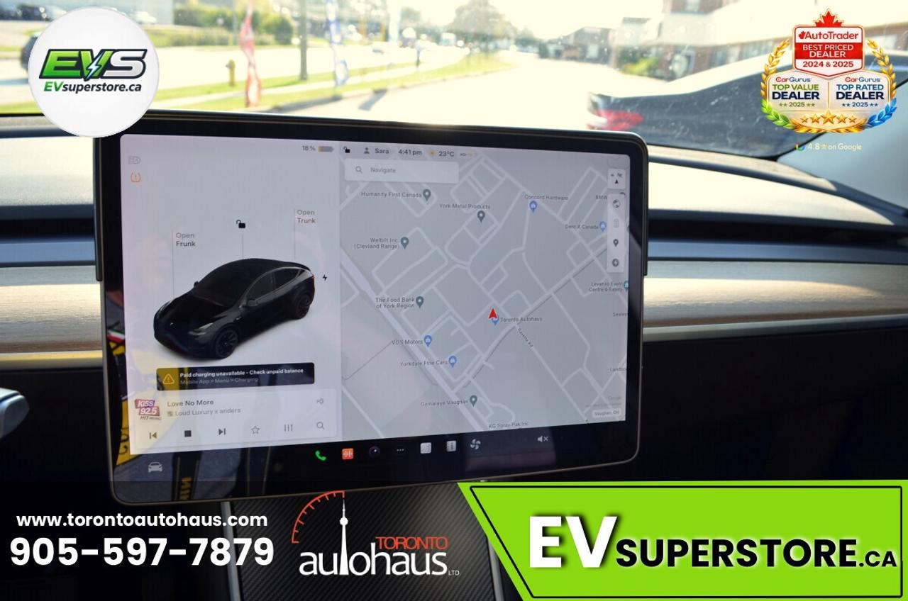 2022 Tesla Model Y LR AWD I OVER 100 TESLAS EVSUPERSTORE.CA Photo