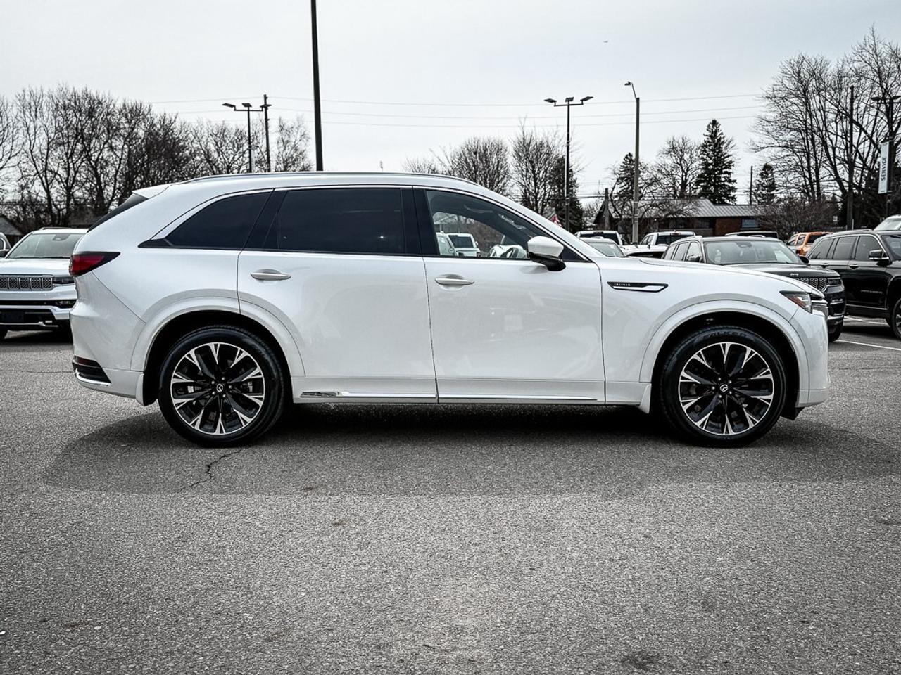 2025 Mazda CX-90 MHEV Signature   HEATED/VENTED LEATHER   SUNROOF   ADAP Photo3