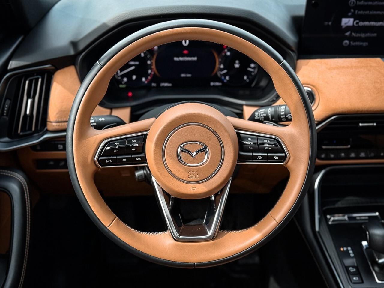 2025 Mazda CX-90 MHEV Signature   HEATED/VENTED LEATHER   SUNROOF   ADAP Photo