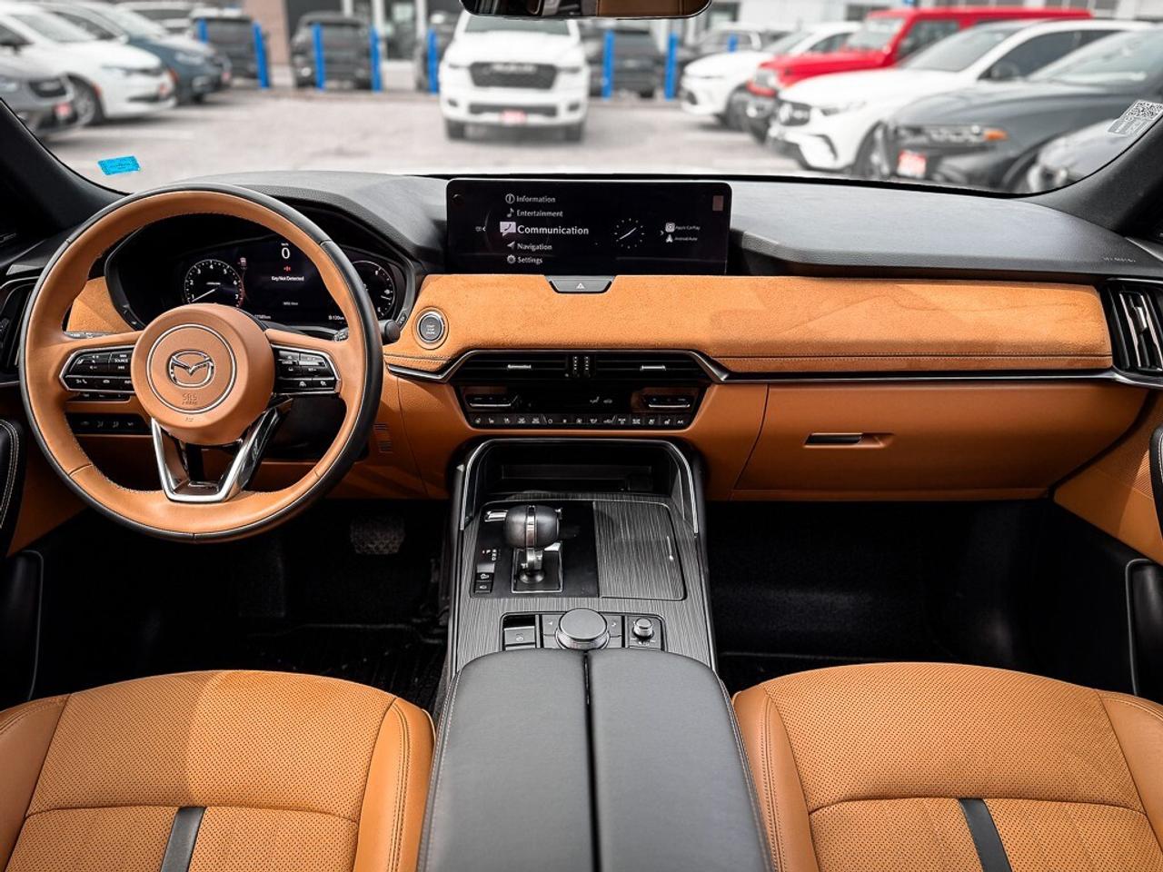 2025 Mazda CX-90 MHEV Signature   HEATED/VENTED LEATHER   SUNROOF   ADAP Photo