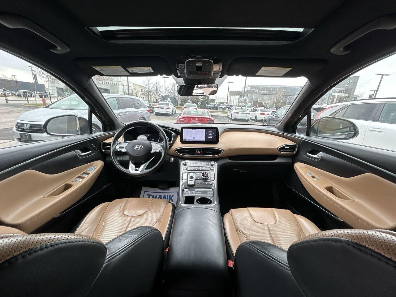 2022 Hyundai Santa Fe Ultimate Calligraphy Fully Loaded   Brown Lthr   3 Photo
