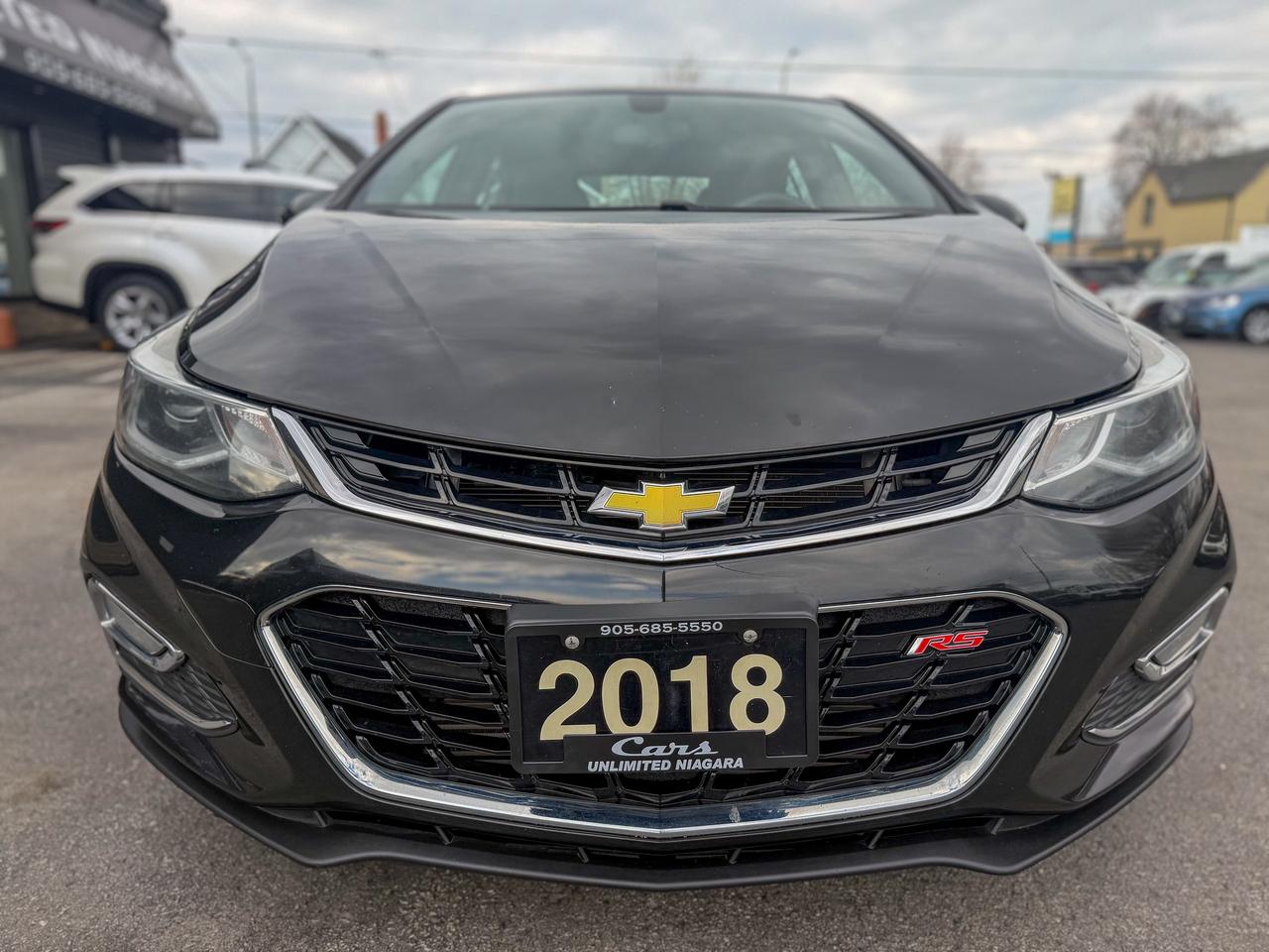 2018 Chevrolet Cruze LT-RS/NO ACCIDENTS/LOW KM/CAMERA/APPLE CARPLAY Photo