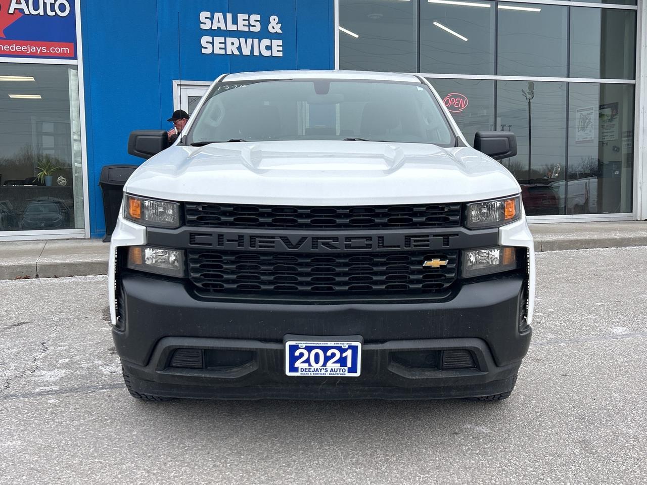 2021 Chevrolet Silverado 1500 Double Cab 147 Work Truck   Clean Carfax Photo