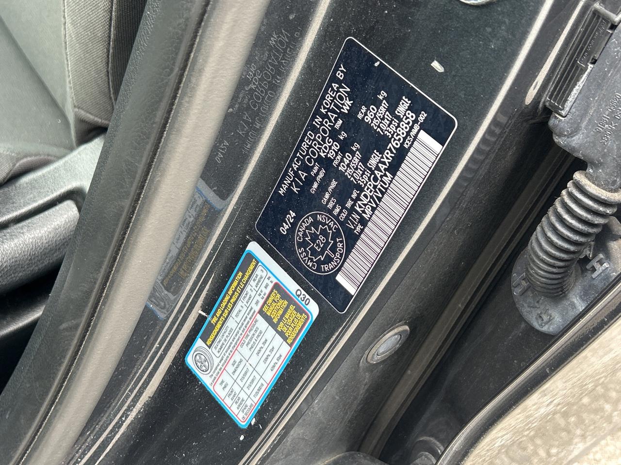 2024 Kia Seltos LX   Factory Warranty   Clean Carfax Photo