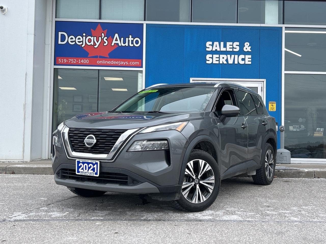 2021 Nissan Rogue 2021.5 AWD SV 4 Cyl   Pano Roof   Clean Carfax Photo0