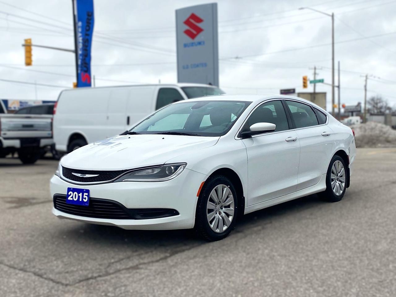 2015 Chrysler 200 LX ~Bluetooth ~Power Locks + Mirrors ~LOW KM! Photo0