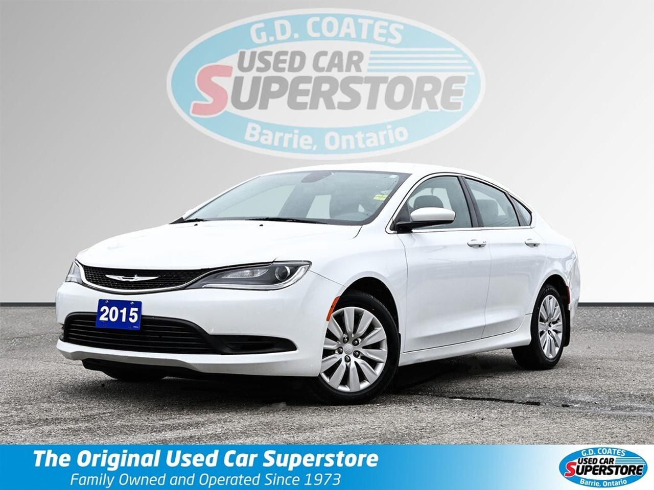 2015 Chrysler 200 LX ~Bluetooth ~Power Locks + Mirrors ~LOW KM! Photo0