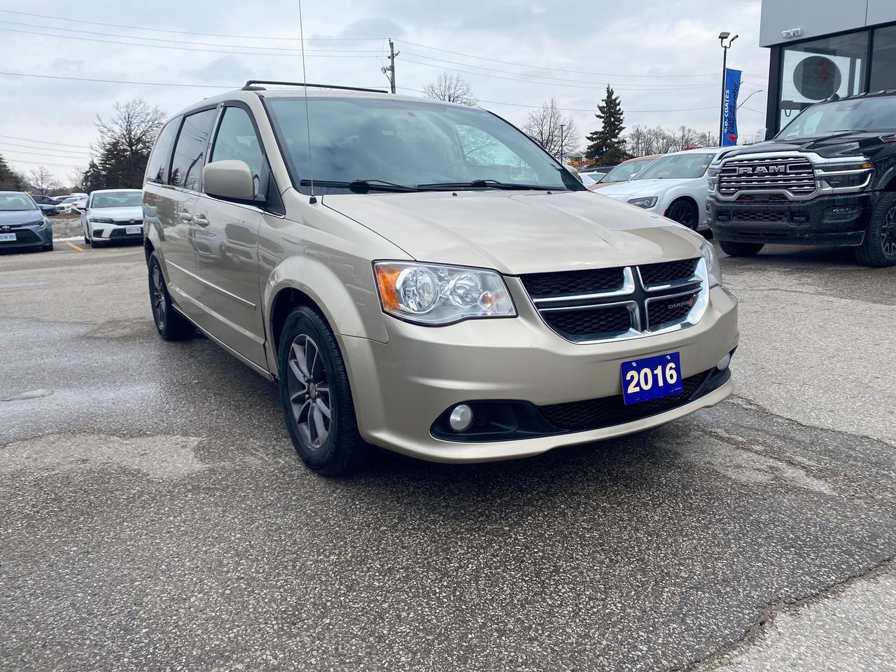2016 Dodge Grand Caravan SXT ~Leather ~Cam ~Bluetooth ~Stow 'N Go ~Alloys Photo