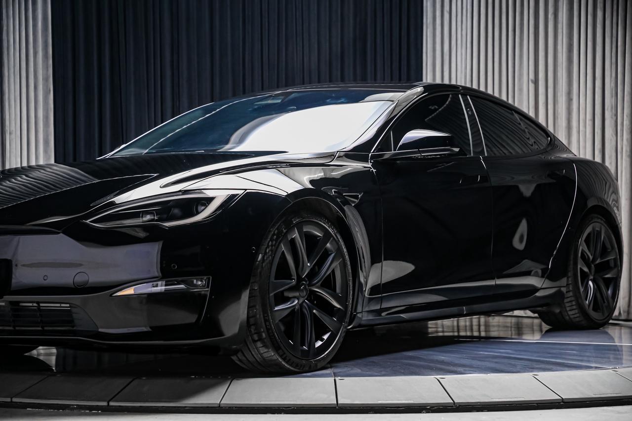 2022 Tesla Model S AWD 600KM RANGE FSD 3 COMPUTR AUTOPILOT YOKE LOWKM Photo