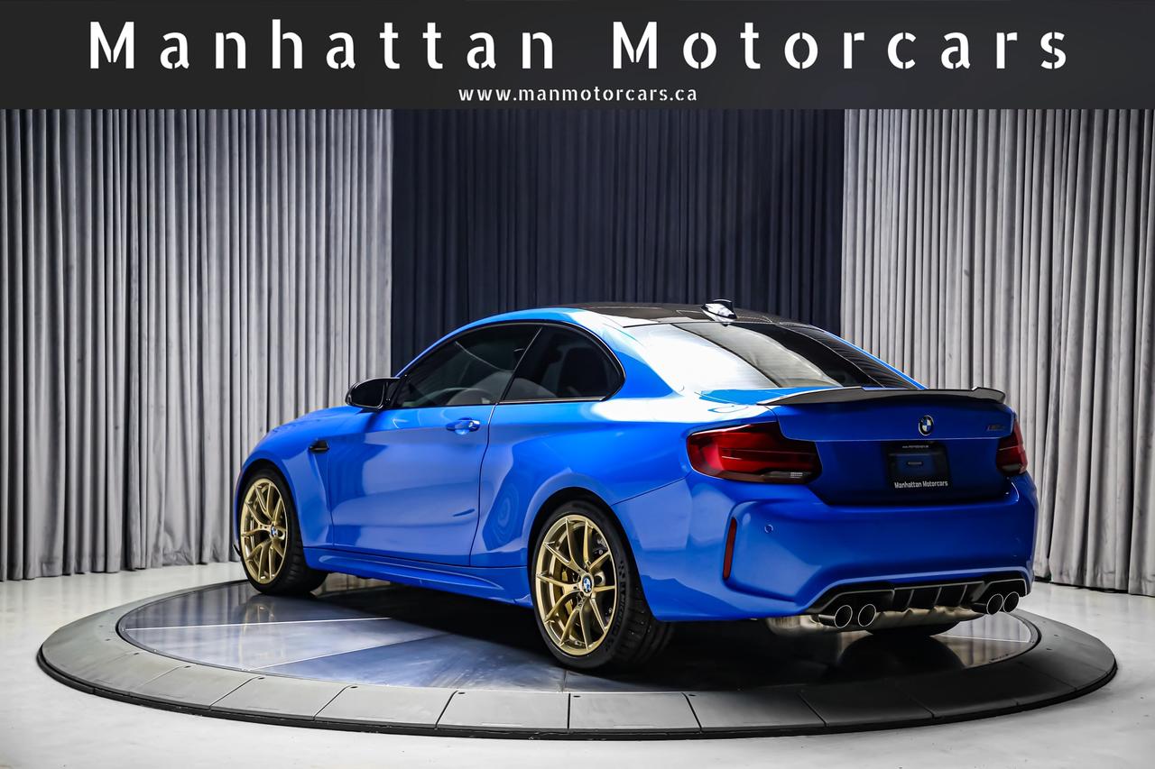 2020 BMW M2 CS 444HP MANUAL CARBONCERAMIC CARBONROOF GOLDRIMS Photo4