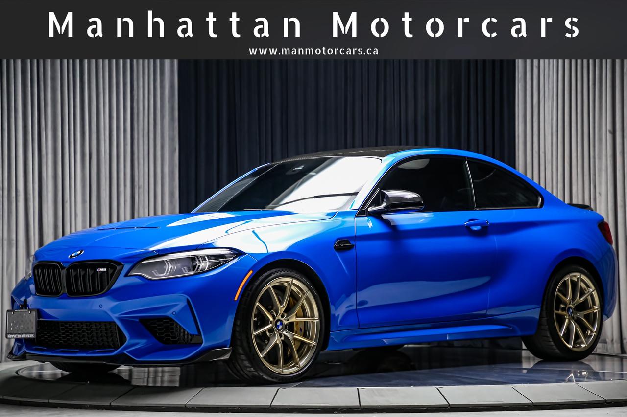 2020 BMW M2 CS 444HP MANUAL CARBONCERAMIC CARBONROOF GOLDRIMS Photo