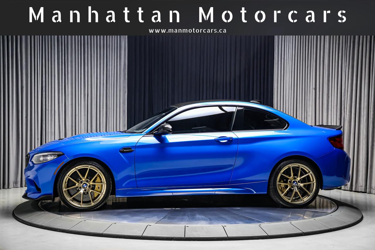 2020 BMW M2 CS 444HP MANUAL CARBONCERAMIC CARBONROOF GOLDRIMS Photo2