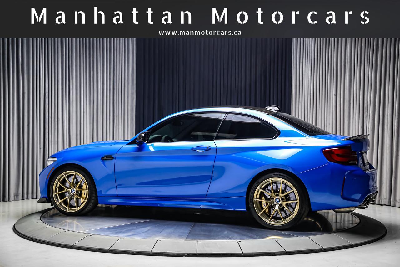 2020 BMW M2 CS 444HP MANUAL CARBONCERAMIC CARBONROOF GOLDRIMS Photo3