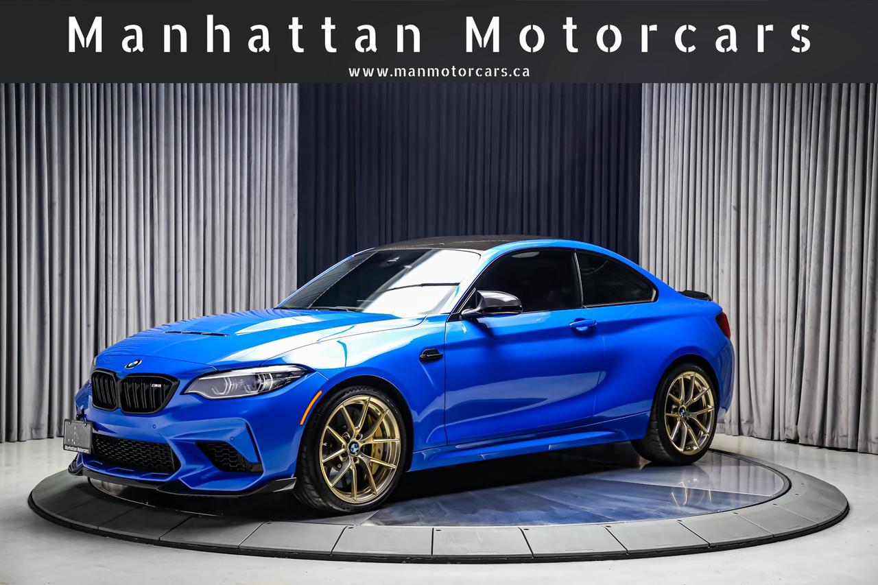 2020 BMW M2 CS 444HP MANUAL CARBONCERAMIC CARBONROOF GOLDRIMS Photo