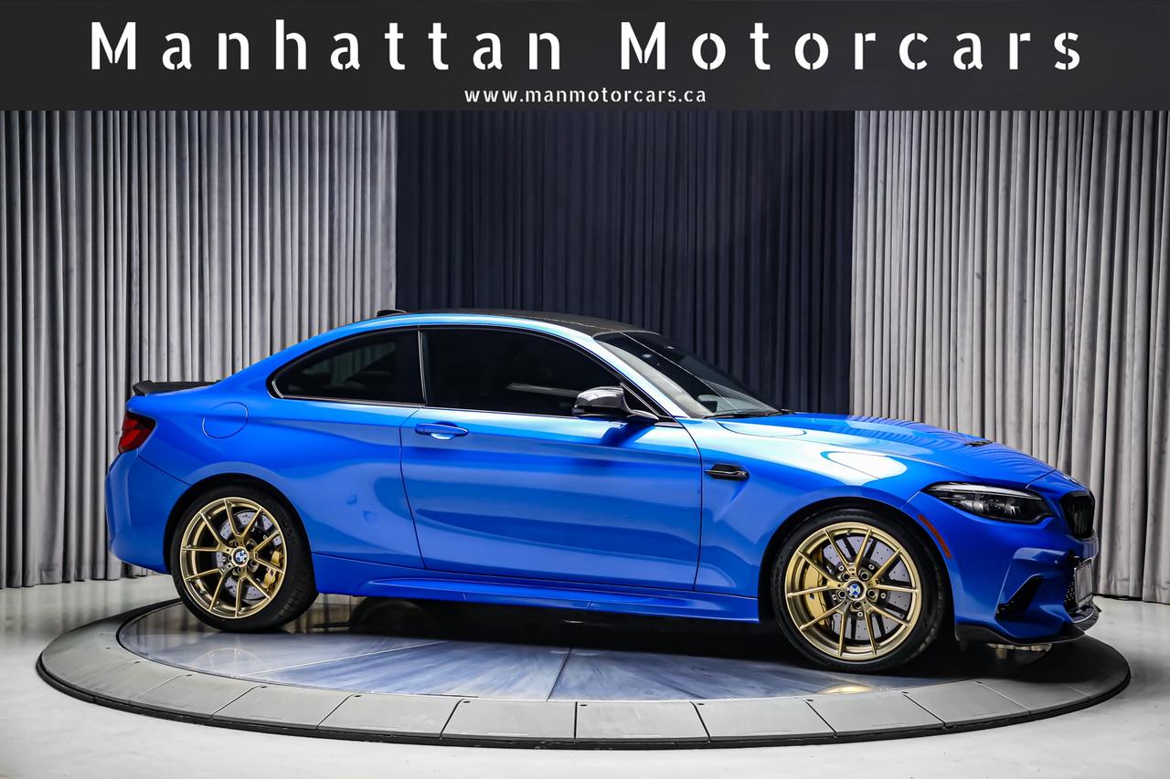 2020 BMW M2 CS 444HP MANUAL CARBONCERAMIC CARBONROOF GOLDRIMS Photo