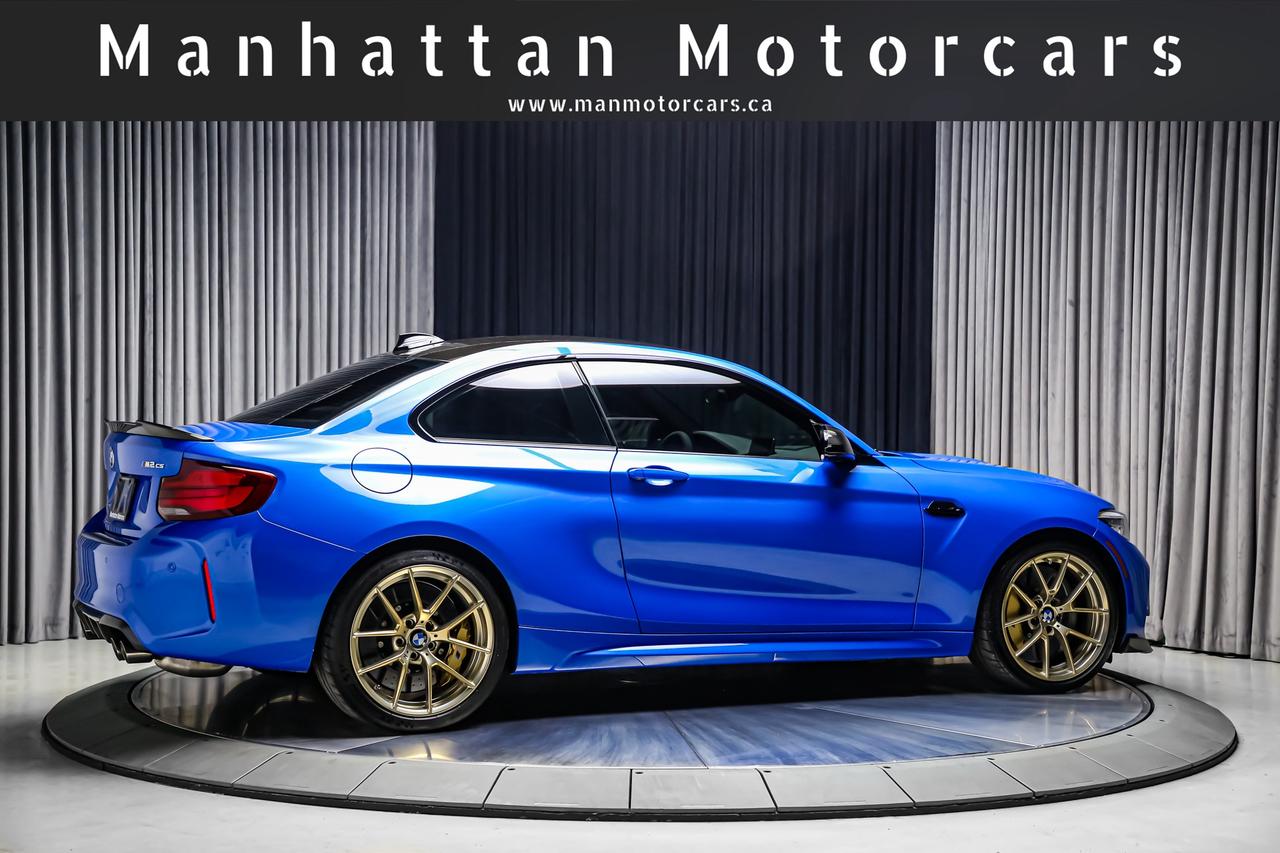 2020 BMW M2 CS 444HP MANUAL CARBONCERAMIC CARBONROOF GOLDRIMS Photo