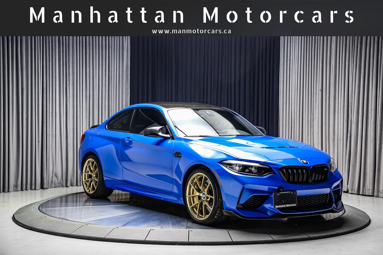 2020 BMW M2 CS 444HP MANUAL CARBONCERAMIC CARBONROOF GOLDRIMS Photo
