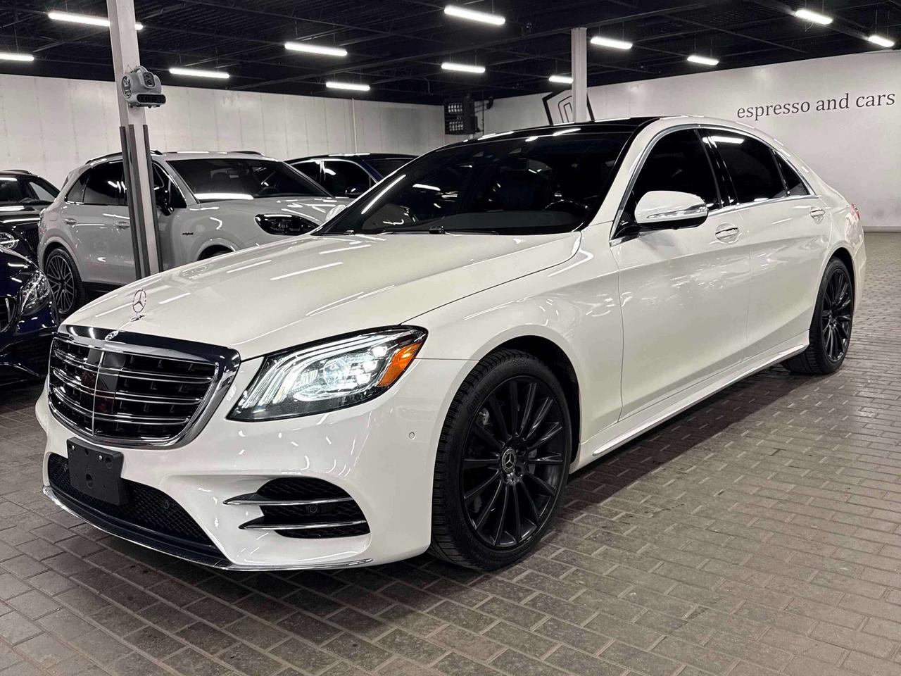 2019 Mercedes-Benz S-Class S 560 4MATIC LWB AMG  ADAPTVCRUZ BURMESTR 360CAM Photo0