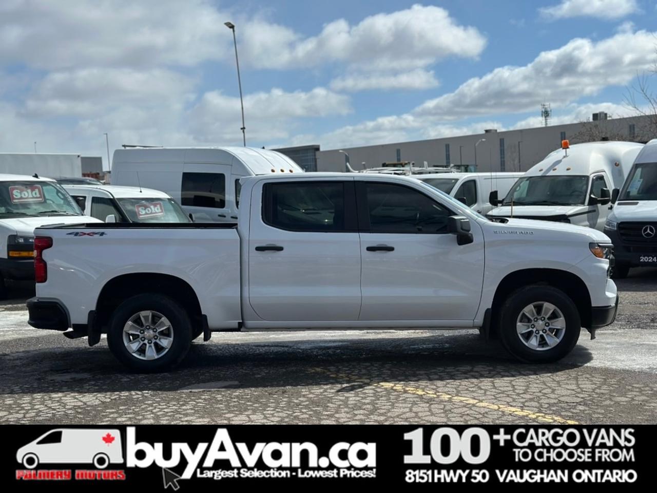 2024 Chevrolet CHEVY VAN Silverado 1500 Crew Cab 4X4 Short Box Photo