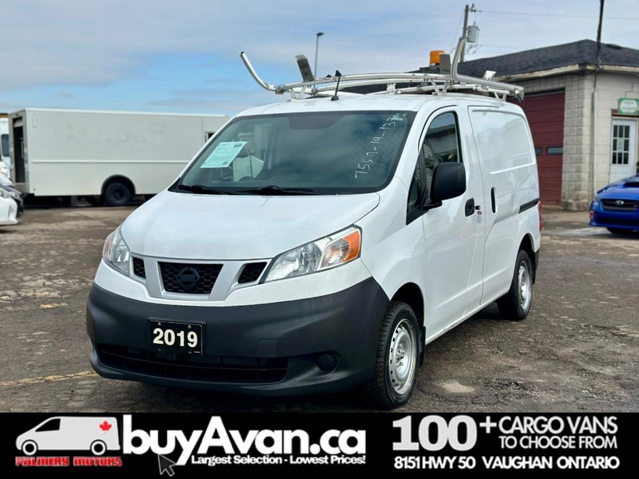 2019 Nissan NV200 NV200 SV + Divider Shelves Racks Photo