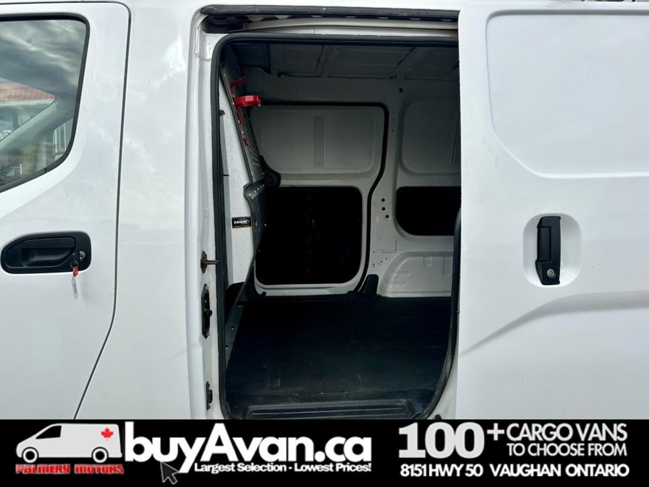 2019 Nissan NV200 NV200 SV + Divider Shelves Racks Photo