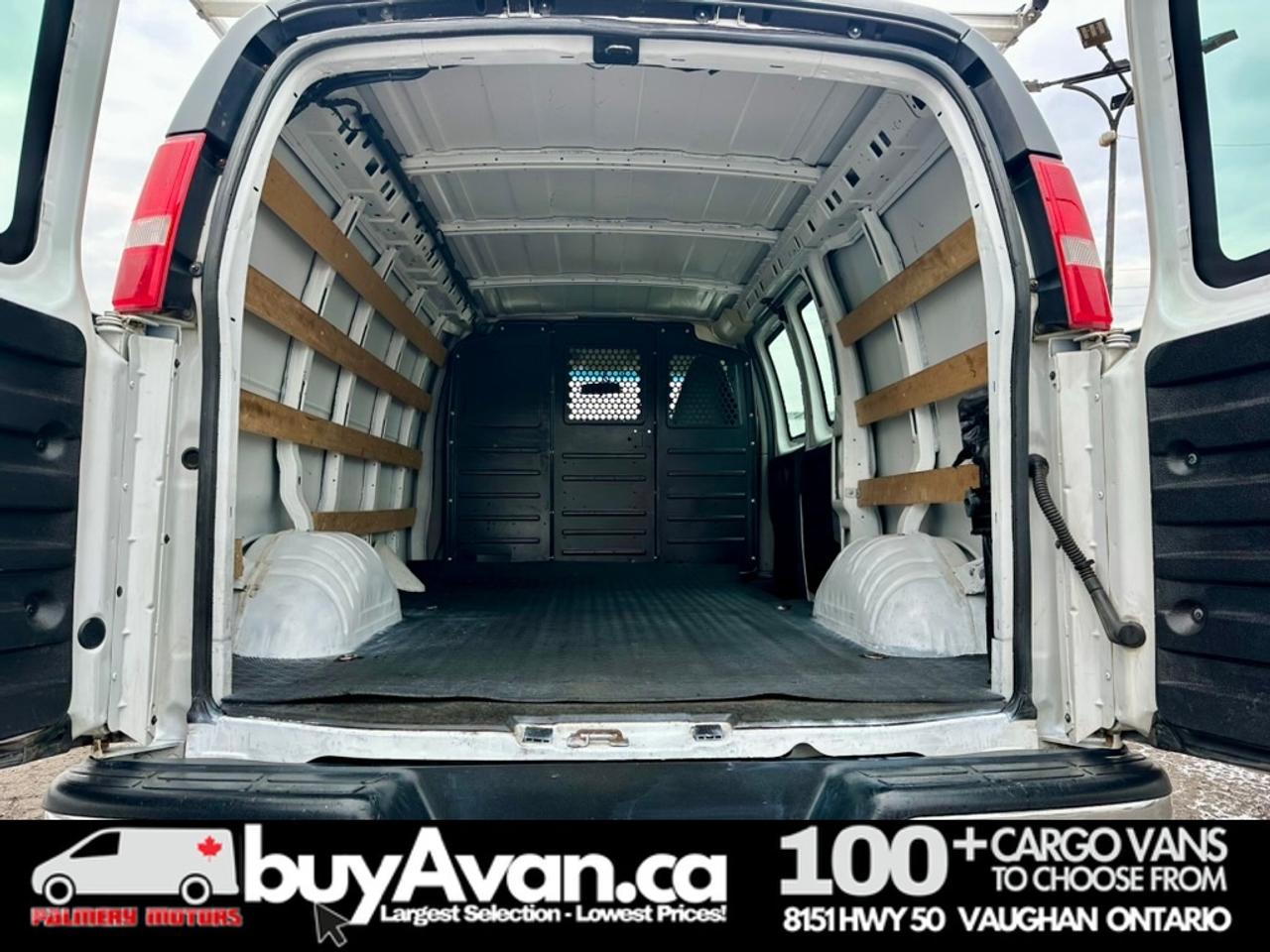 2019 Chevrolet Express 1500 Savana 2500 Racks + Divider Photo
