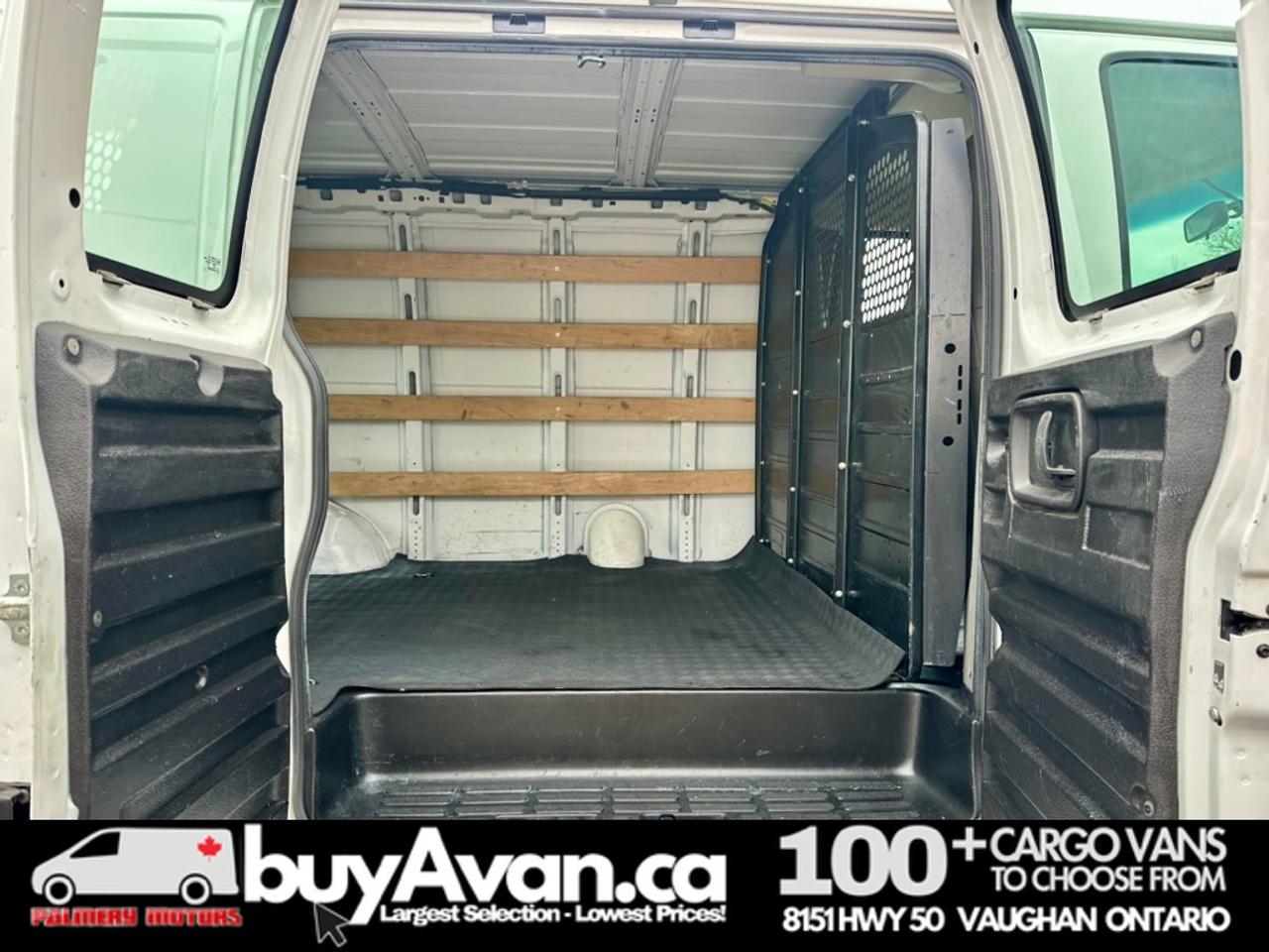 2019 Chevrolet Express 1500 Savana 2500 Racks + Divider Photo