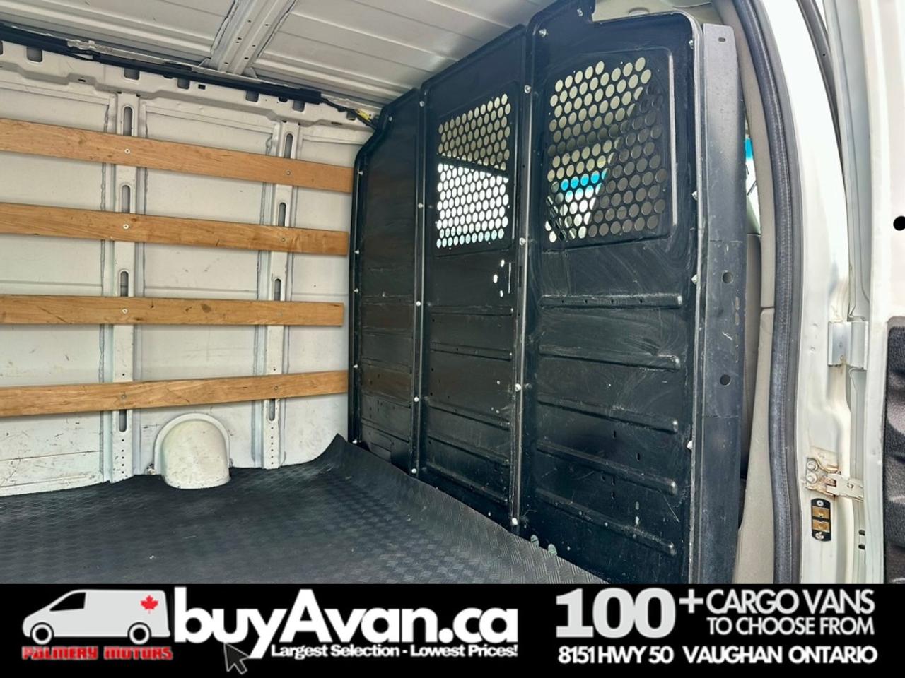 2019 Chevrolet Express 1500 Savana 2500 Racks + Divider Photo