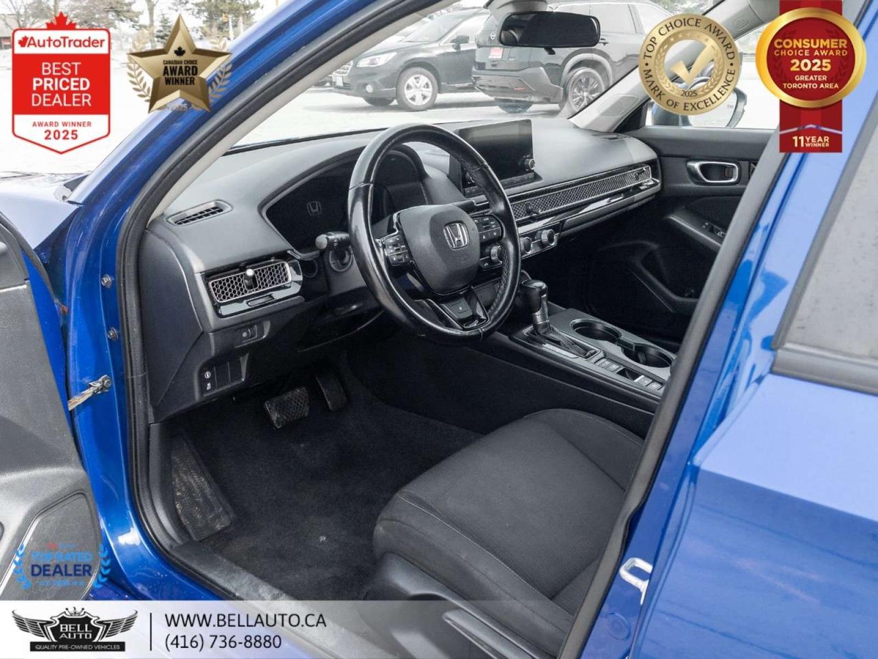 2022 Honda Civic EX   B.CAM   SUNROOF   HTDSEATS   HTDSTRNGWHL   NOACCIDENT Photo
