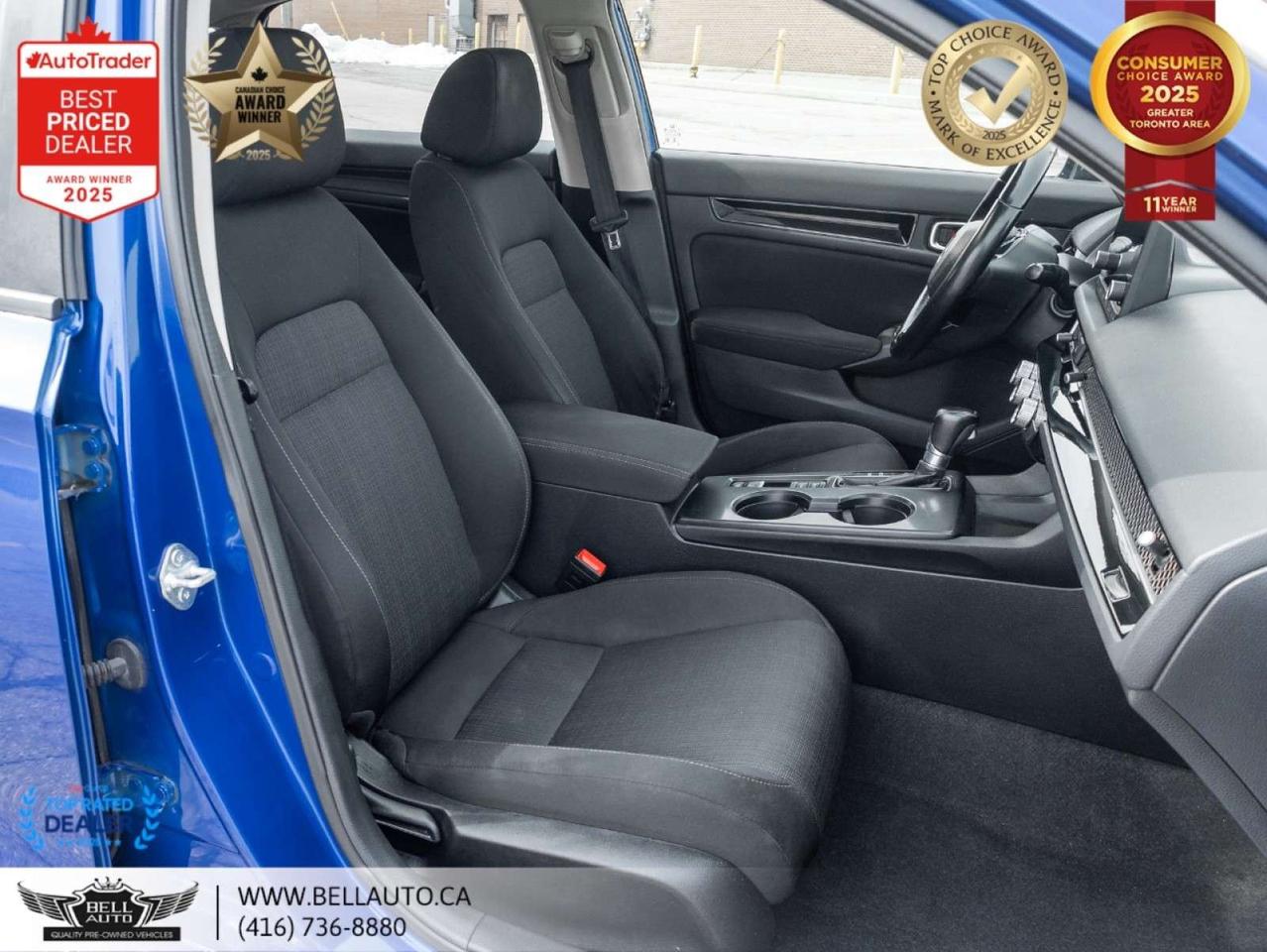 2022 Honda Civic EX   B.CAM   SUNROOF   HTDSEATS   HTDSTRNGWHL   NOACCIDENT Photo
