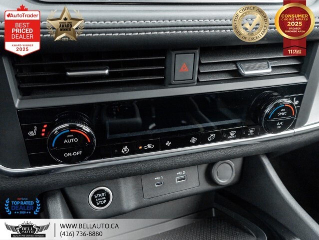 2023 Nissan Rogue SV Midnight Edition   AWD   PANO   360CAM   LTHR Photo
