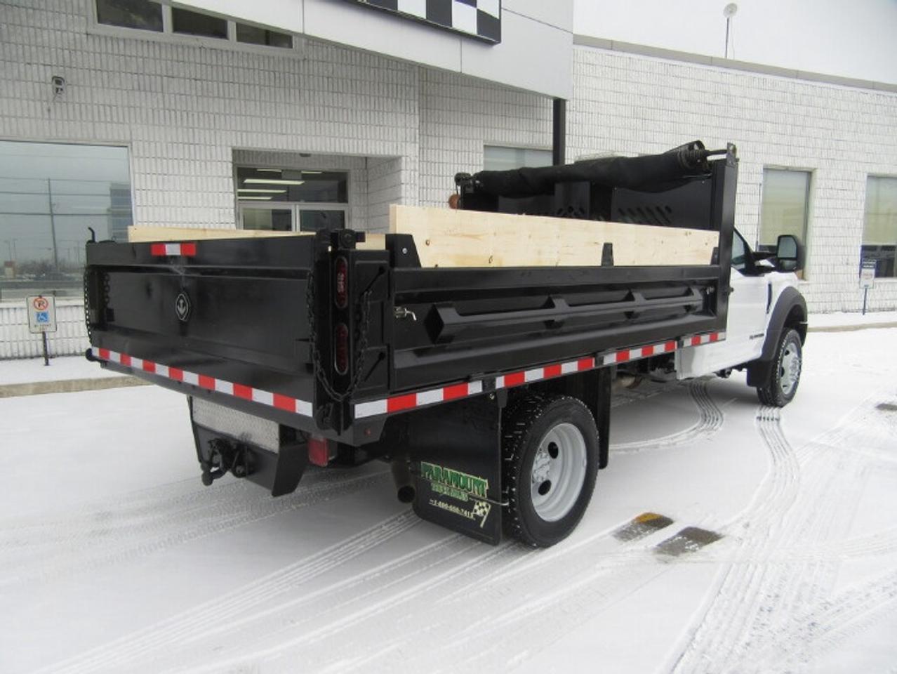 2022 Ford F-550 4X4 DIESEL 12FT STEEL DUMP BOX Photo2