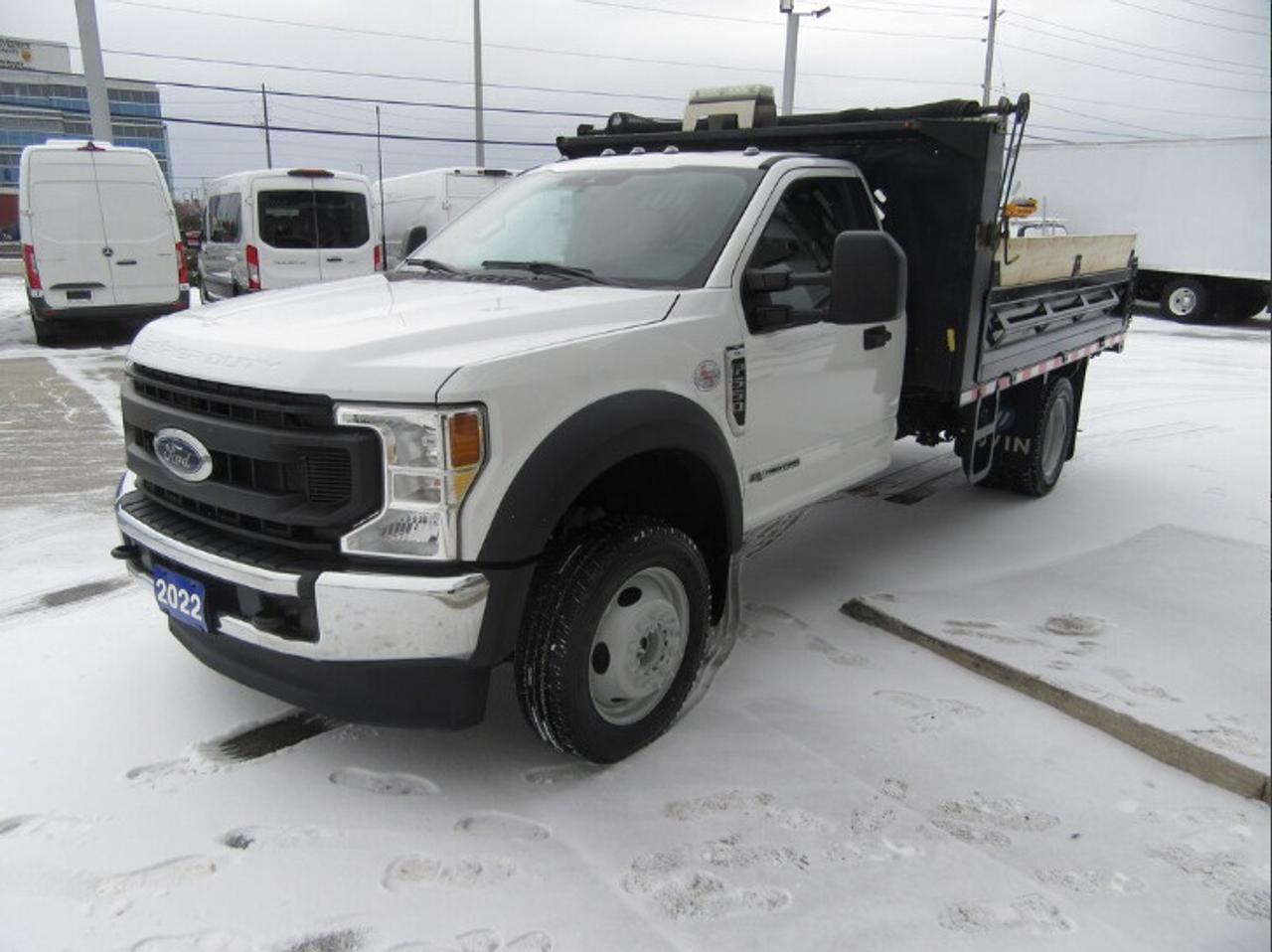 2022 Ford F-550 4X4 DIESEL 12FT STEEL DUMP BOX Photo