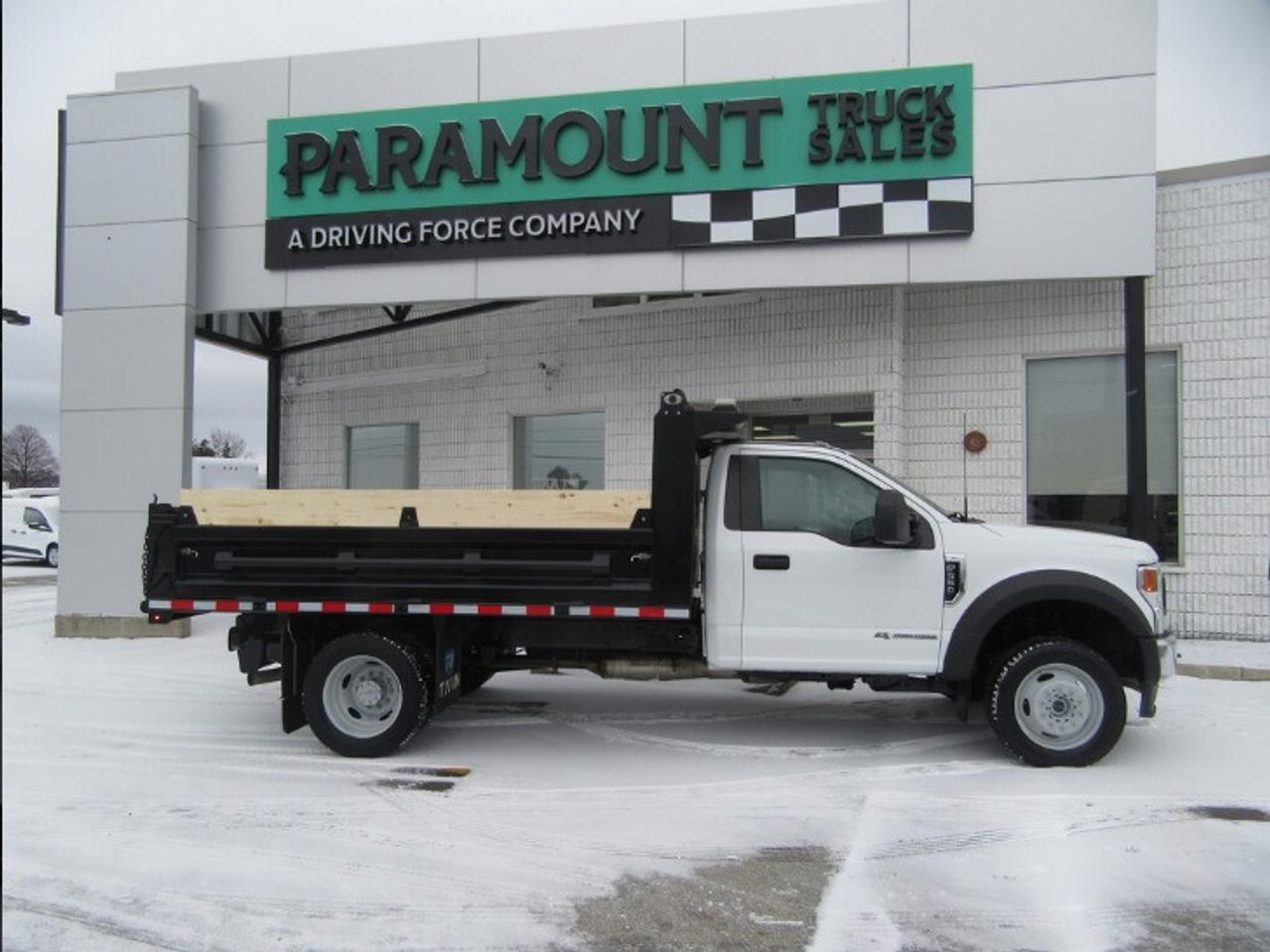 2022 Ford F-550 4X4 DIESEL 12FT STEEL DUMP BOX Photo
