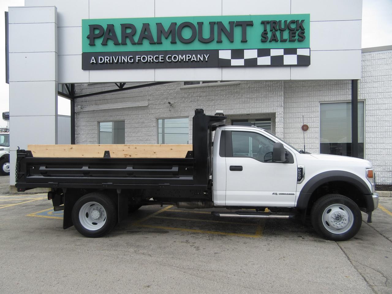 2022 Ford F-550 4X4 DIESEL 12FT STEEL DUMP BOX Photo