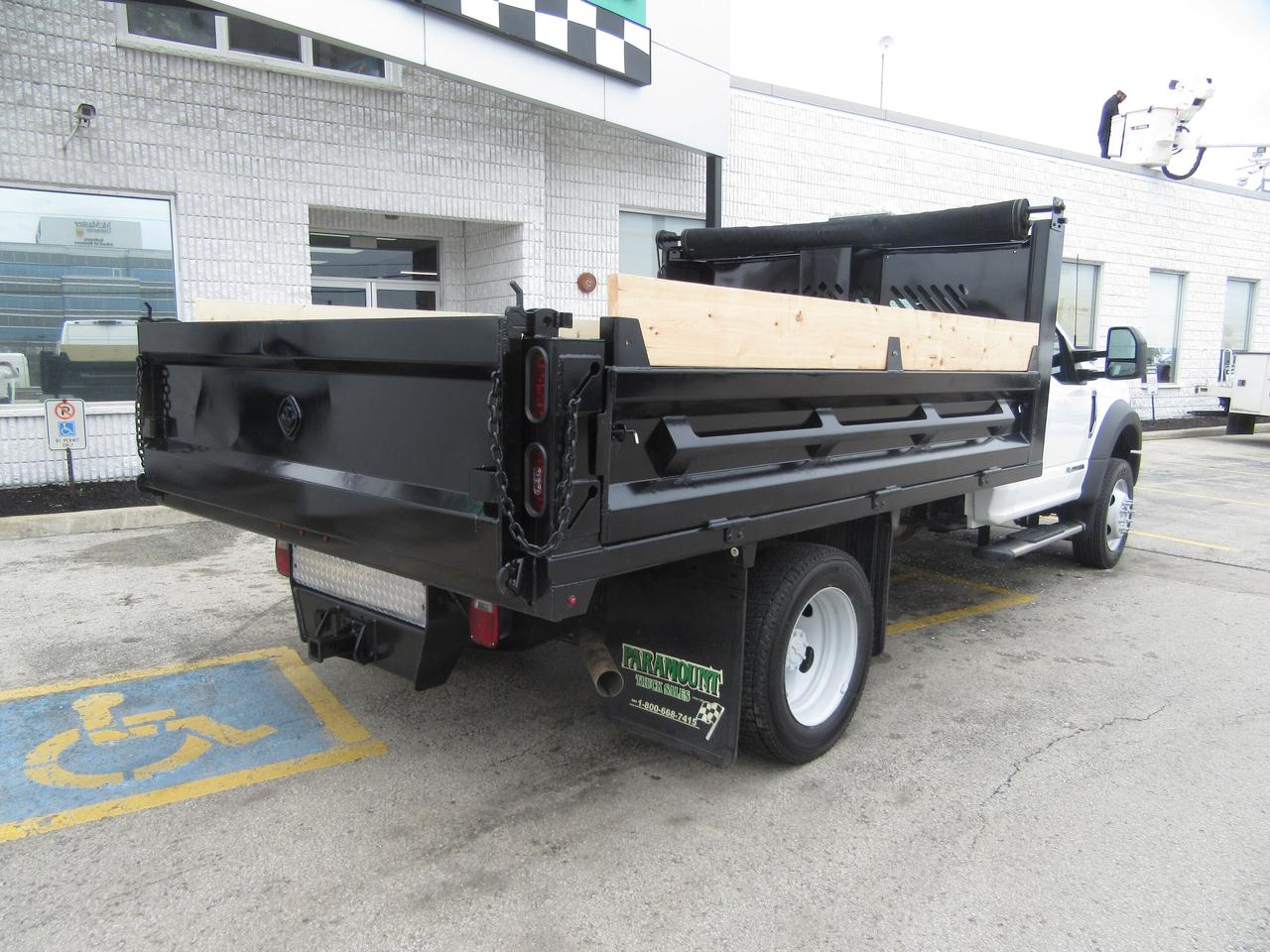 2022 Ford F-550 4X4 DIESEL 12FT STEEL DUMP BOX Photo