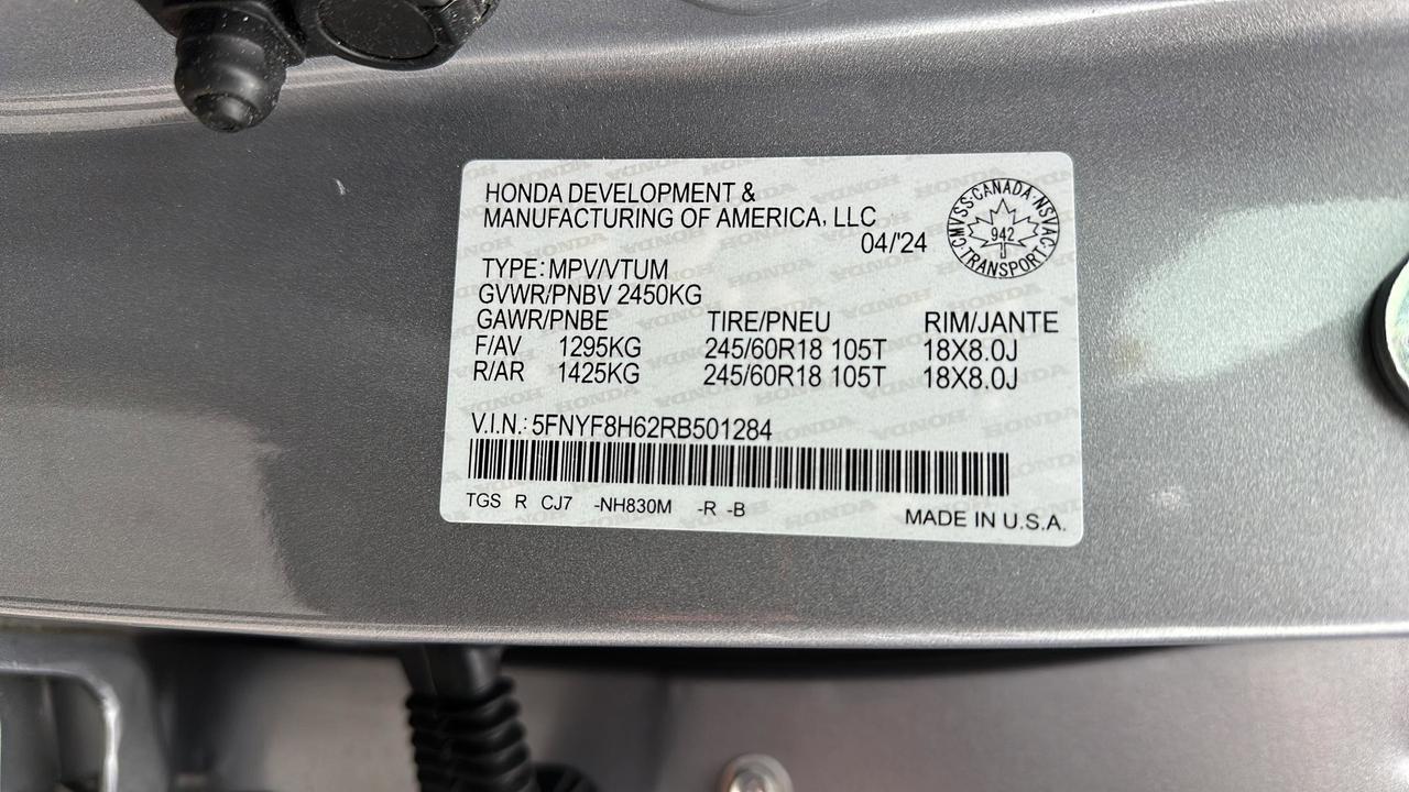 2024 Honda Passport TrailSport AWD Photo