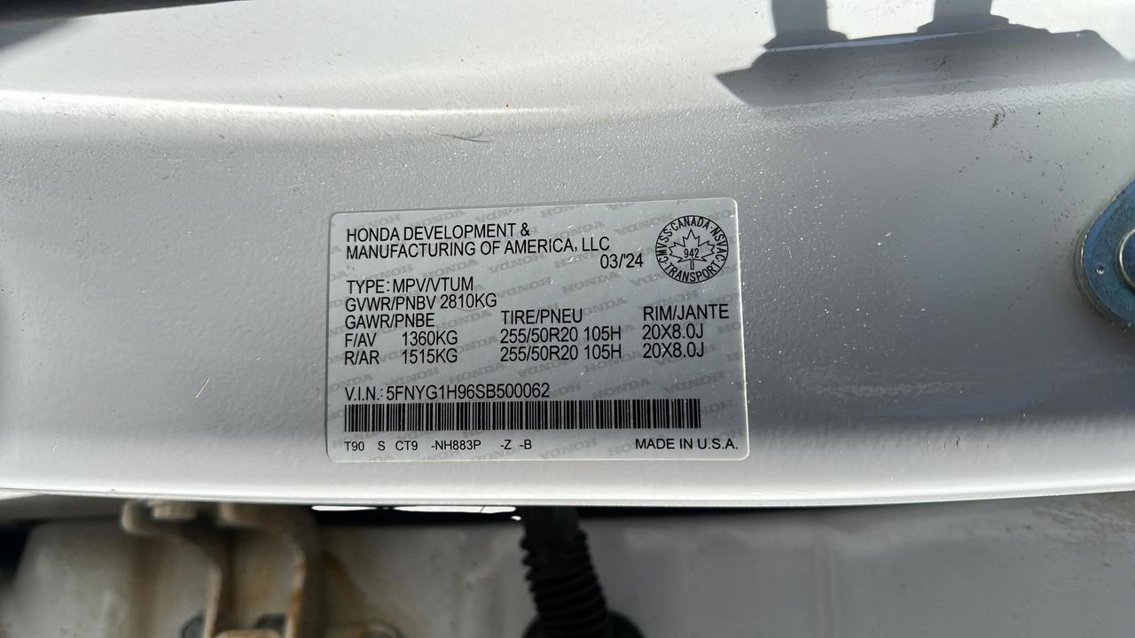 2025 Honda Pilot Black Edition AWD Photo