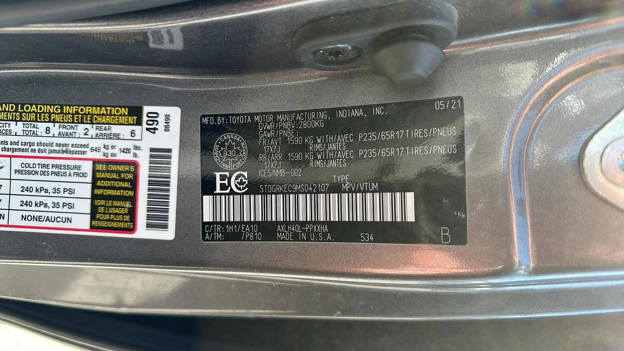 2021 Toyota Sienna  Photo