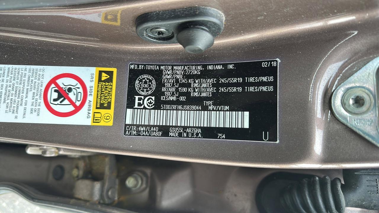 2018 Toyota Highlander AWD limited Photo