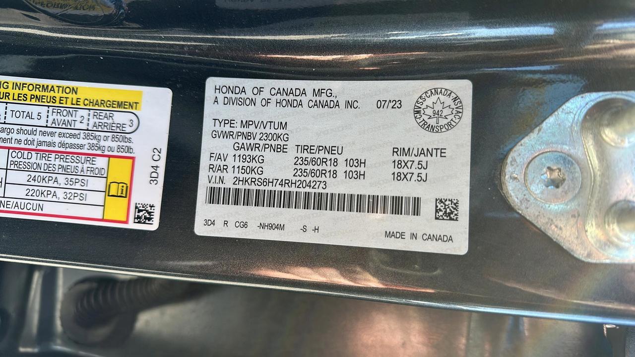 2024 Honda CR-V Hybrid EX-L AWD Photo