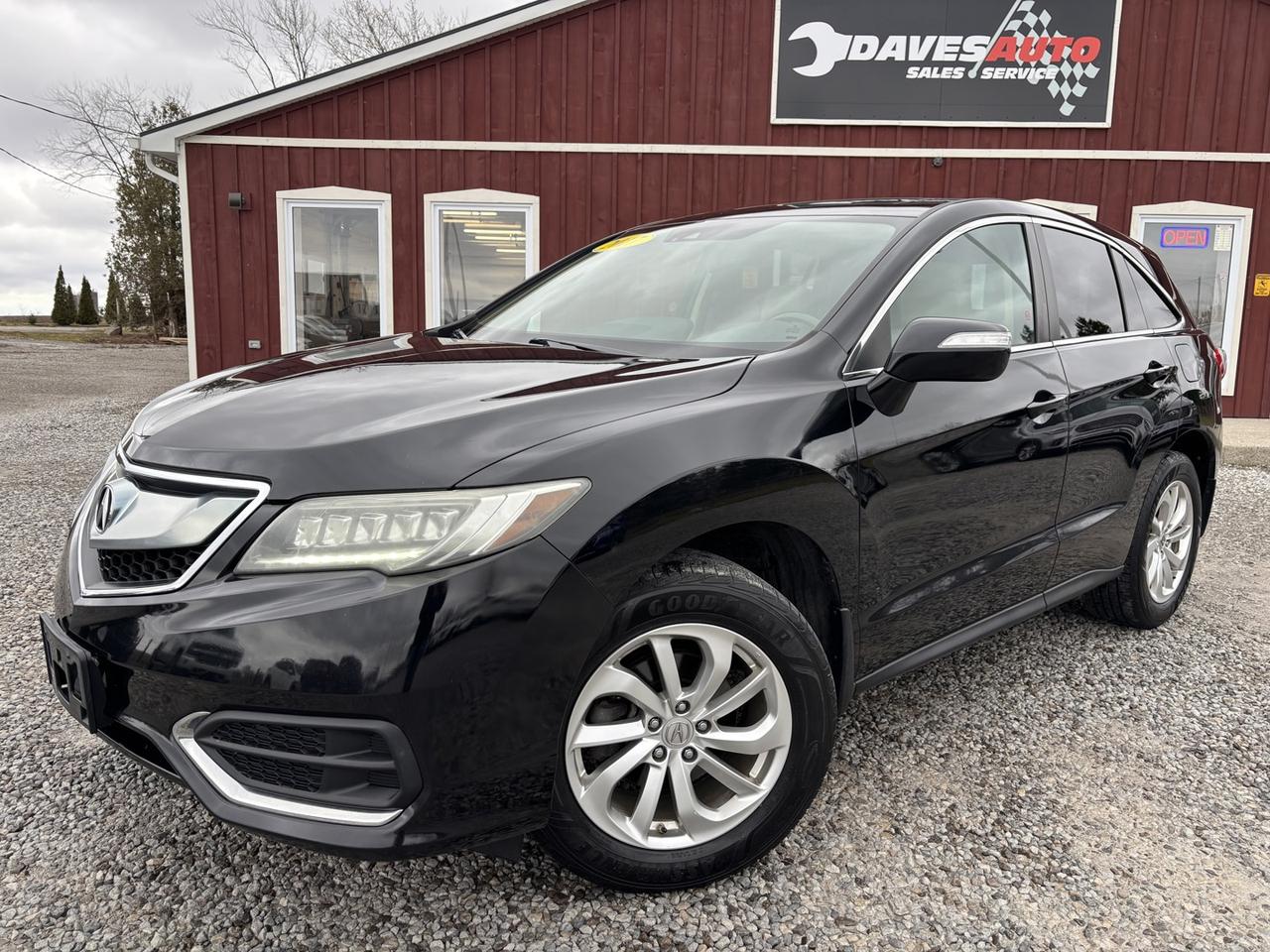 <p dir=ltr><span>30 year family business with a 4.6 Google rating! *LEATHER*AWD*BACKUP CAM*HEATED SEATS*2 KEY*SUNROOF*</span><span><font color=#000000 face=Arial, sans-serif><b> </b></font></span><span>This 2017 Acura RDX will be sold with an Ontario Safety Certificate at no extra charge through our multi-point inspection process to provide you with the best quality pre-owned experience. Complete Carfax reports come with every vehicle sale and are readily available. Financing available as well at Daves Auto through TD Auto finance for all models 2016 and newer! </span><span>2020-2026 models range from as low as 6.99%-9.49% and 2016-2019 models range from 8.49%-9.49%.</span><span> All vehicles with XM Capability come with 3 free months of Sirius XM. Daves Auto continues to serve its customers with quality, unbranded pre-owned vehicles, certifying every vehicle inside the list price disclosed. Tinting available for $99/window.</span></p><p><span id=docs-internal-guid-09d7c17f-7fff-f71f-283d-cebf5e413135></span></p><p dir=ltr><span>Established in 1996, Daves Auto has been serving the Haldimand, West Lincoln and Ontario area with the same quality for 30 years! With growth, Daves Auto now has a lot with approximately 70 vehicles and a service building on-site to safety all vehicles in-house. If you are looking at this vehicle and need any additional information, please feel free to call us or come visit us at 7109 Canborough Rd. Dunnville, Ontario. Find us on Instagram @ daves_auto_2020 and become more familiar with our family business! Please call in advance to ensure availability.</span></p>