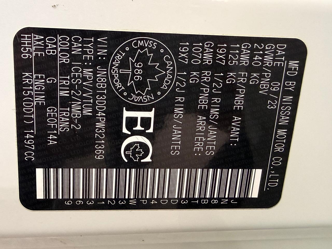 2023 Nissan Rogue Platinum AWD+HUD+BSM+Pano Roof+CLEAN CARFAX Photo120