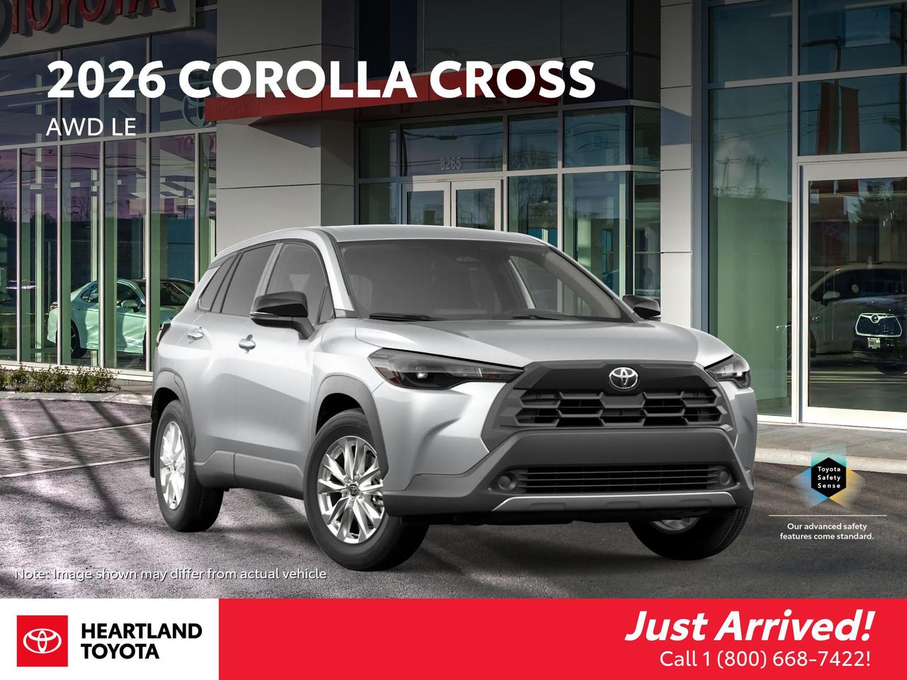 2026 Toyota Corolla Cross LE AWD Photo