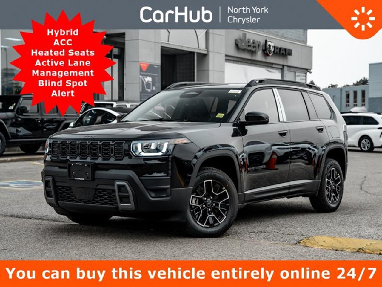 <p> This Jeep Cherokee delivers a Intercooled Turbo Gas/Electric I-4 1.6 L/98 engine powering this Variable transmission. ENGINE: 1.6L I4 EP TURBO HYBRID  (STD), Wireless Phone Connectivity, Wheels: 17 x 7 Machined-Face Painted. <p>This Jeep Cherokee Comes Equipped with These Options <br /> Vinyl Door Trim Insert, Valet Function, Trip Computer, Transmission: Electronic Variable (EVT), Towing Equipment -inc: Trailer Sway Control, Tires: 225/65R17 BSW Touring, Tire Mobility Kit, Tailgate/Rear Door Lock Included w/Power Door Locks, Strut Front Suspension w/Coil Springs, Streaming Audio. </p> <p>Drive Happy with CarHub<br>*** All-inclusive, upfront prices  no haggling, negotiations, pressure, or games*** Purchase or lease a vehicle and receive a $1000 CarHub Rewards card for service. *** All available manufacturer rebates have been applied and included in our new vehicle sale price*** Purchase this vehicle fully online on CarHub websites</p> <p>Transparency Statement<br>USED VEHICLES:Online prices and payments are for finance purchases  please note there is a $850 safety certification fee. if not Certified, then as per OMVIC Regulations the vehicle is deemed to be not drivable and Not Certified. Cash purchases for used vehicles have a $2,350 surcharge which includes the safety certification (the finance price + $2,350).NEW VEHICLES:New financed vehicles are subject to an $ 850 Processing Fee. New cars priced at over $100,000 including add-ons or accessories are subject to the additional federal luxury tax.While every effort is taken to avoid errors, technical or human error can occur, so please confirm vehicle features, options, materials, and other specs with your CarHub representative. This can easily be done by calling us or by visiting us at the dealership. CarHub used vehicles come standard with 1 key. If we receive more than one key from the previous owner, we include them with the vehicle. Additional keys may be purchased at the time of sale. Ask your Product Advisor for more details. Payments are only estimates derived from a standard term/rate on approved credit. Terms, rates and payments may vary. Prices, rates and payments are subject to change without notice. Please see our website for more details.</p>