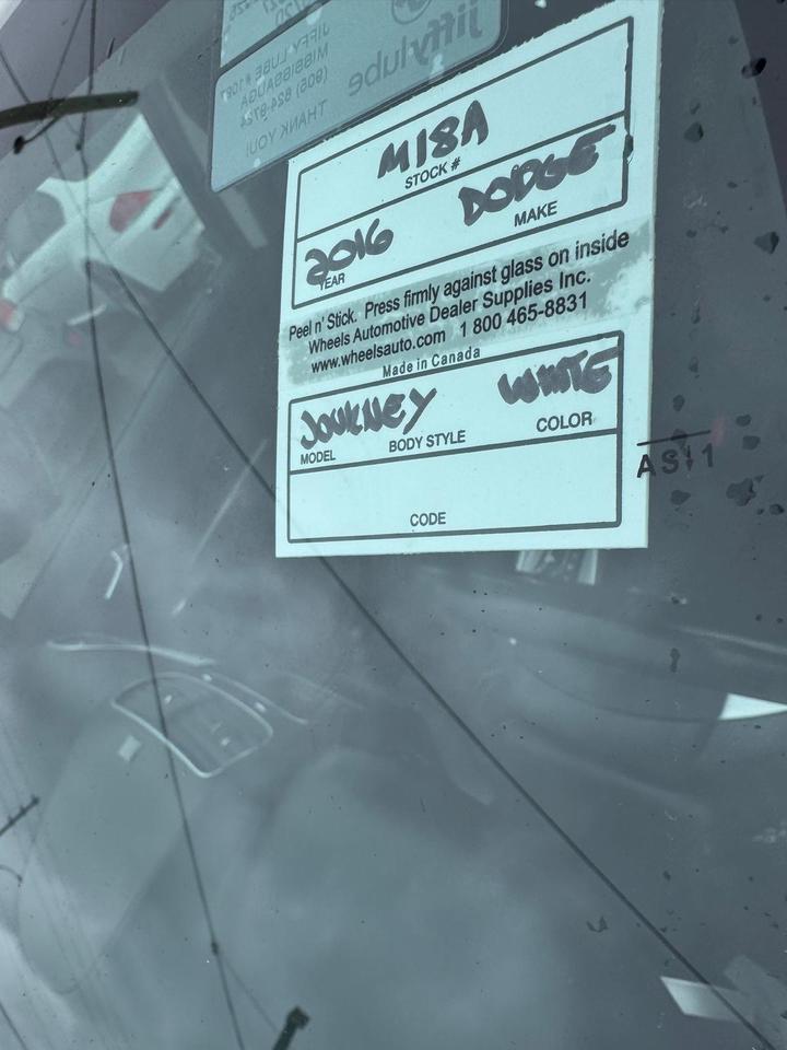 2016 Dodge Journey CVP, WELL MAINTAINED, ONLY 177KMS, CERTIFIED Photo