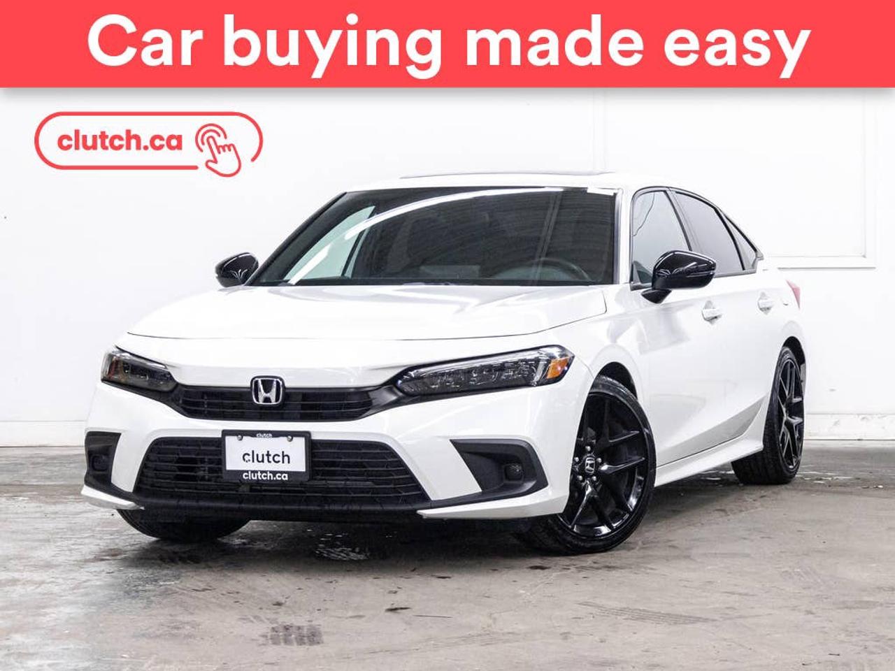 NO ACCIDENTS / CLEAN CARFAX / 1 OWNER / Auto Stop/Start, Brake Assist, Front Heated Seats and more!<br> <br>Clutch is the largest online used car retailer in Canada, delivering a seamless, hassle-free car-buying experience to drivers everywhere. Shop thousands of used cars online, get the right one delivered to your door, and enjoy peace of mind with our 10-Day Money-Back Guarantee. How sweet is that? To learn more, visit clutch.ca.<br> <br>The top features for this car include:<br> <br>Sunroof<br>Auto Stop/Start<br>Brake Assist<br>Front Heated Seats<br>Climate Control<br>Dual Zone Front Climate Control<br>Bluetooth Music<br>Touchscreen Display<br>Cruise Control<br>Adaptive Cruise Control<br>12V Outlet<br>Hands Free Device Connectivity<br>Apple CarPlay<br>Android Auto<br>USB Input<br>Keyless Entry<br>Passive Keyless Entry<br>Push Button Start<br>Keyfob Remote Start<br>Lane Departure Warning<br>Active Lane Keep Assistance<br>Blindspot Sensors<br>Forward Collision Mitigation<br>Pedestrian Detection<br>Traffic Sign Recognition<br>Heated Steering Wheel<br>Hill Assistance<br>Automatic High Beams<br>Rear View Camera<br> <br>Seamless home delivery - Delivery to your door in a matter of days. Available on select packages.<br> <br>Try it out for 10 days - If you do not like it, we will take it back. <br> <br>Quality assured - All cars go through our rigorous 210-point inspection and reconditioning process.<br> <br>Peace of mind - Warranty and protection plans available.<br> <br>Haggle-free - No haggling or hard sells.<br> <br>100% Transparency - Full inspection reports on every car, including high-res photography and a free Carfax report.<br> <br>Listed price is for cash purchase only and does not include taxes, Shipping Fees (if applicable), Delivery Fees (if applicable), government licensing fees.<br> <br>Previous Provincial Registrations:<br>Ontario<br> <br>Stock # 94021