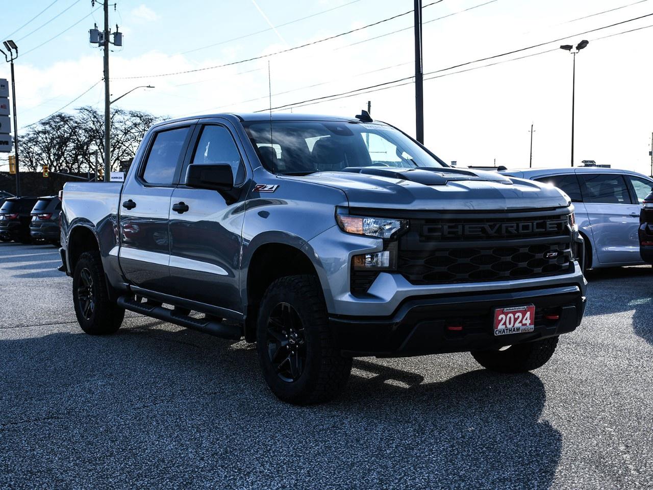 2024 Chevrolet Silverado 1500 Crew Cab Short Box 4-Wheel Drive Custom Trail Boss Photo4