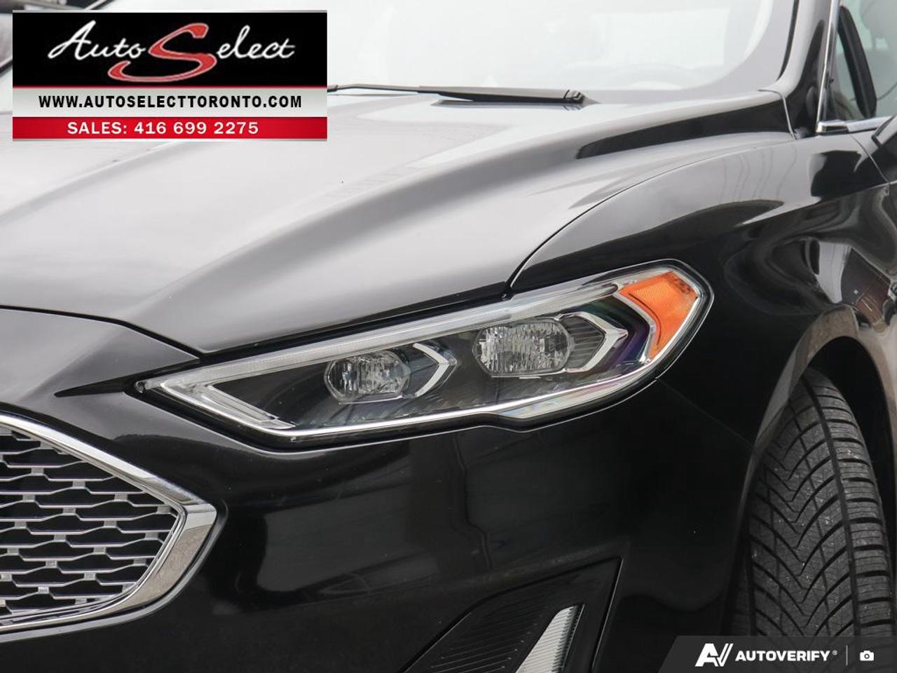 2020 Ford Fusion Hybrid Titanium **Hybrid** Leather - Sunroof - Carplay - Clean CP Photo