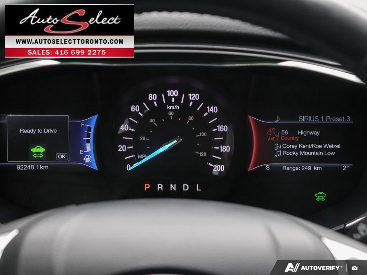 2020 Ford Fusion Hybrid Titanium **Hybrid** Leather - Sunroof - Carplay - Clean CP Photo